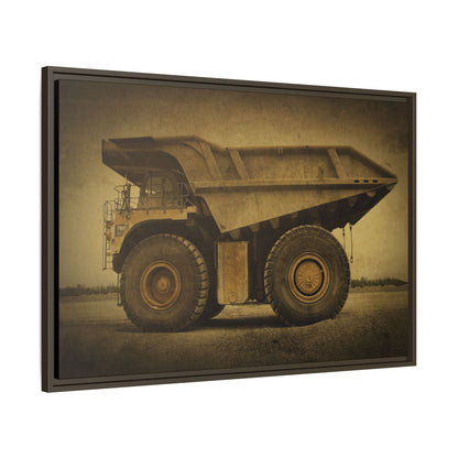 Big Wheel 795 Hauler Photo Art on Framed Canvas