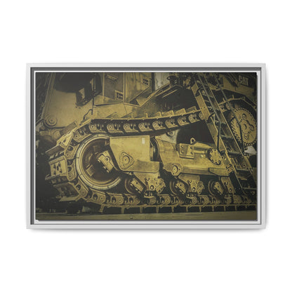 Big D11 Dozer Detail | Photo Art on Framed Canvas