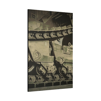 D11 Track Action | Triptych | Center Panel | Unframed