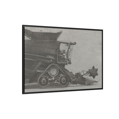 Fendt Ideal Side View | Framed Photo Wall Art on Canvas