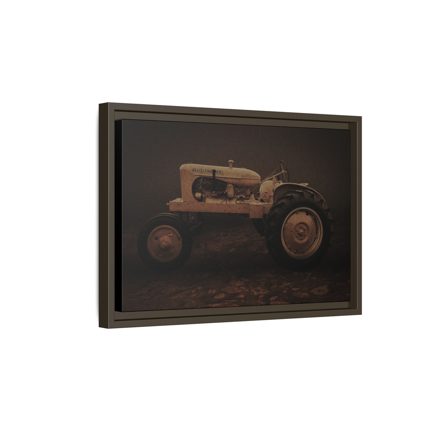 Vintage Allis Chalmers WC | Framed Wall Art on Stretched Canvas