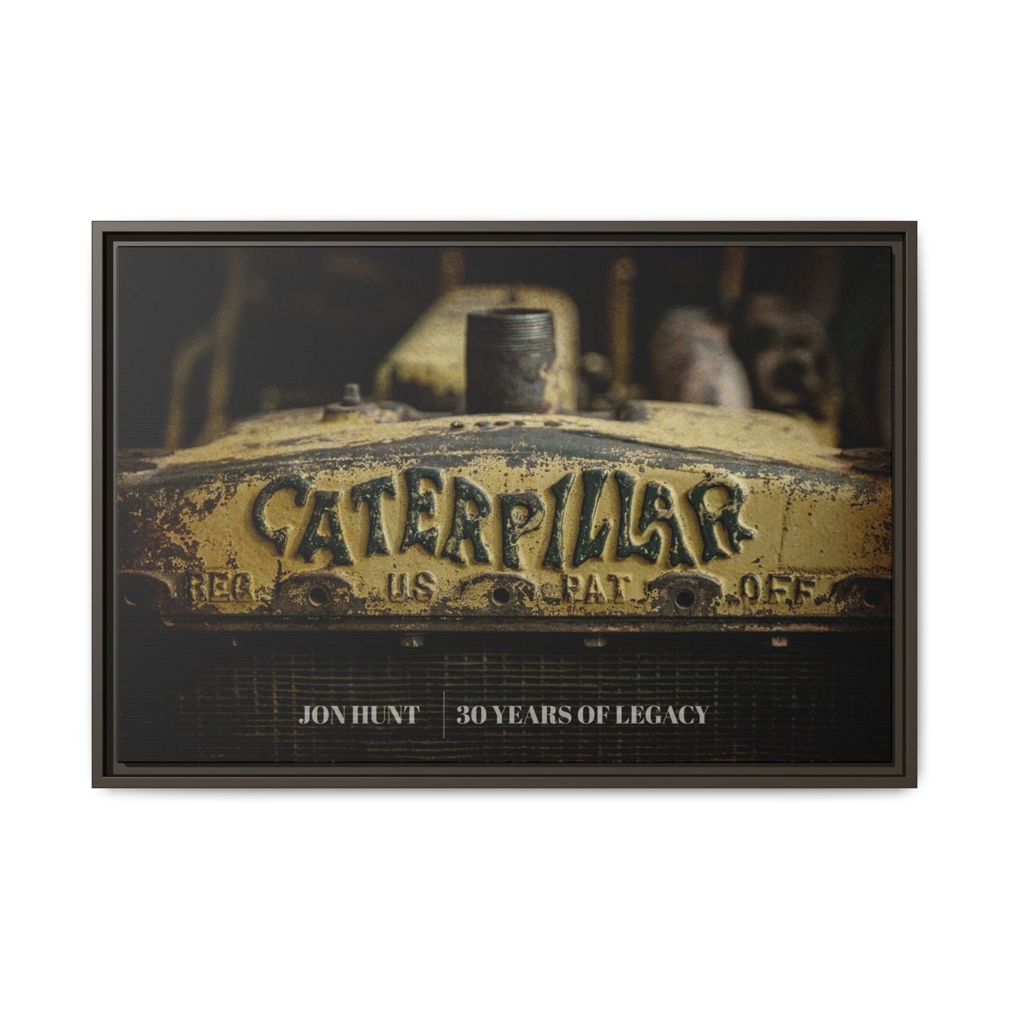 Personalized - Jon Hunt - Crawler Grill | Photo Wall Art on Framed Canvas