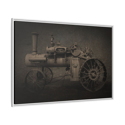 Vintage CASE 65 HP Tractor Photo Wall Art on Canvas