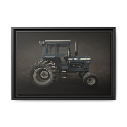 Vintage Ford 8600 Tractor Photo Wall Art on Canvas