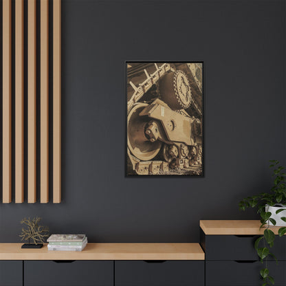 Epic D8 Dozer Track | FRAMED | Center Panel