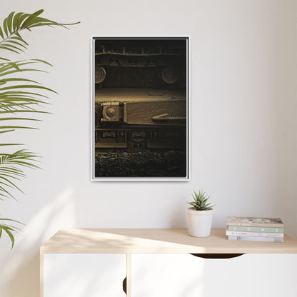 Dramatic Undercarriage | FRAMED |  Right Panel