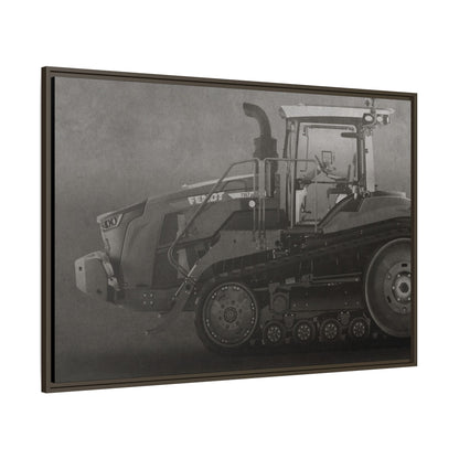 Fendt 110 Track Side View | Framed Photo Wall Art on Canvas