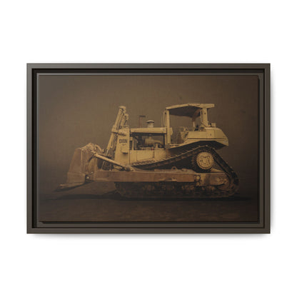 Legacy D8N Dozer Photo Wall Art on Framed Canvas | Industrial Artwork