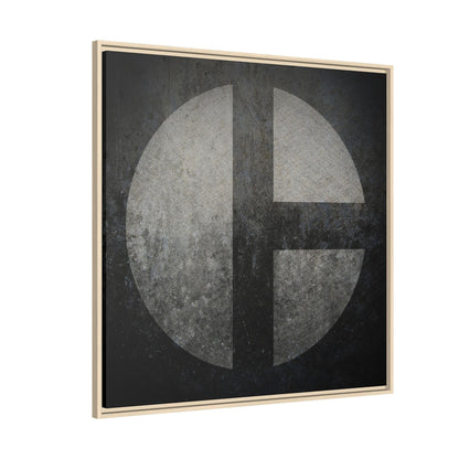 C Moon  | Framed Wall Art on Stretched Canvas