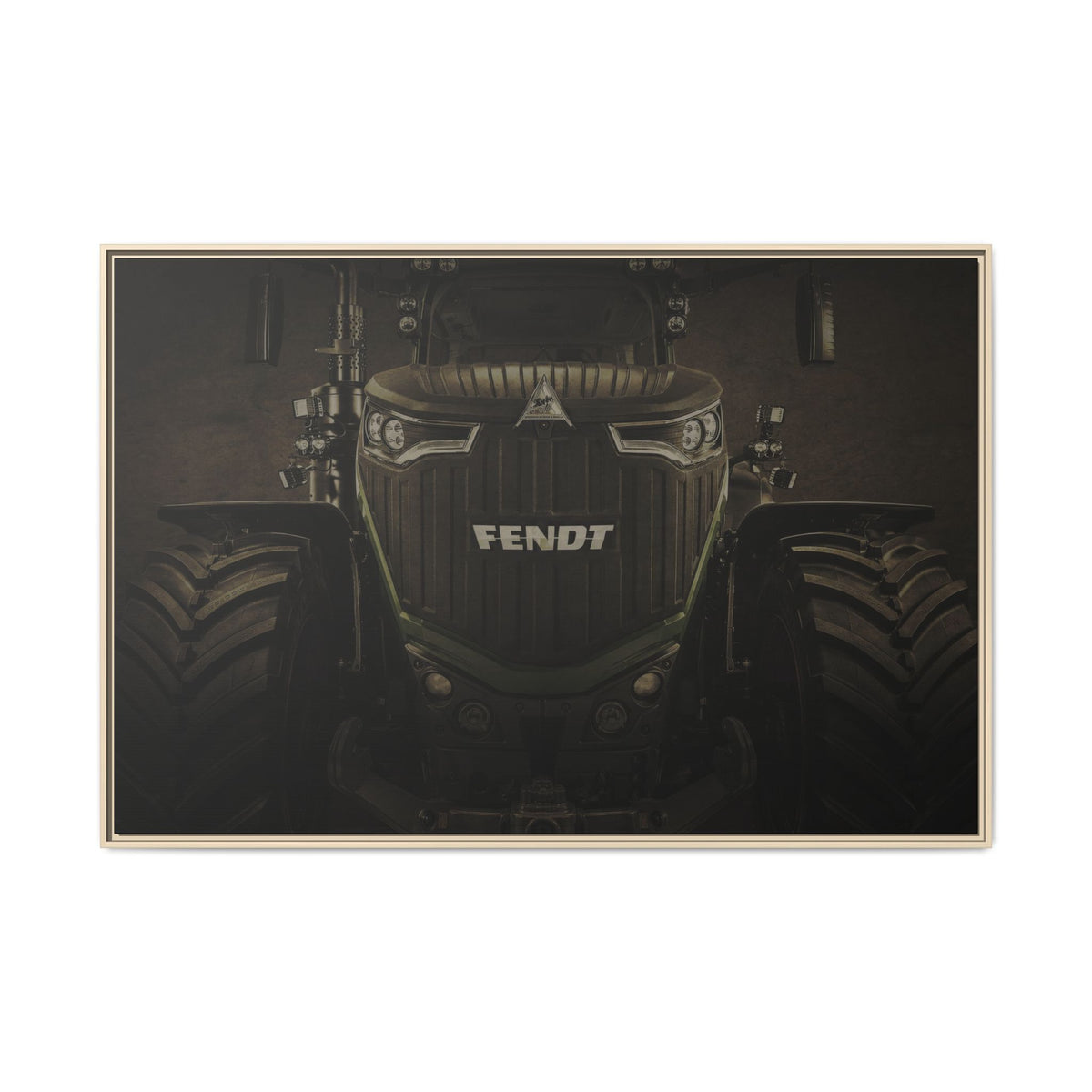 Fendt 1000 Coming At You | Framed Wall Art on Stretched Canvas