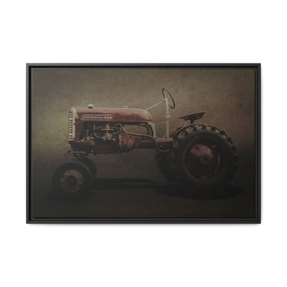 Vintage Farmall Cub Tractor | Framed Wall Art on Stretched Canvas