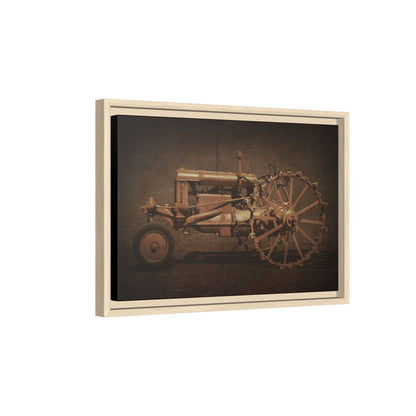 Vintage Ford Fordson Steel Wheel | Wall Art on Framed Canvas