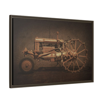 Vintage Ford Fordson Steel Wheel | Wall Art on Framed Canvas