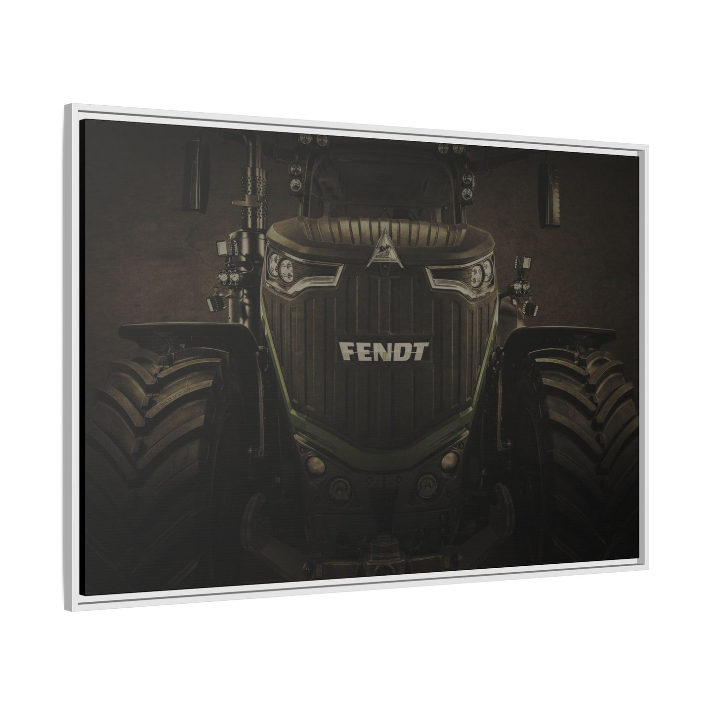 Fendt 1000 Coming At You | Framed Wall Art on Stretched Canvas