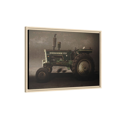 Classic Oliver 1855 Tractor | Framed Wall Art on Stretched Canvas