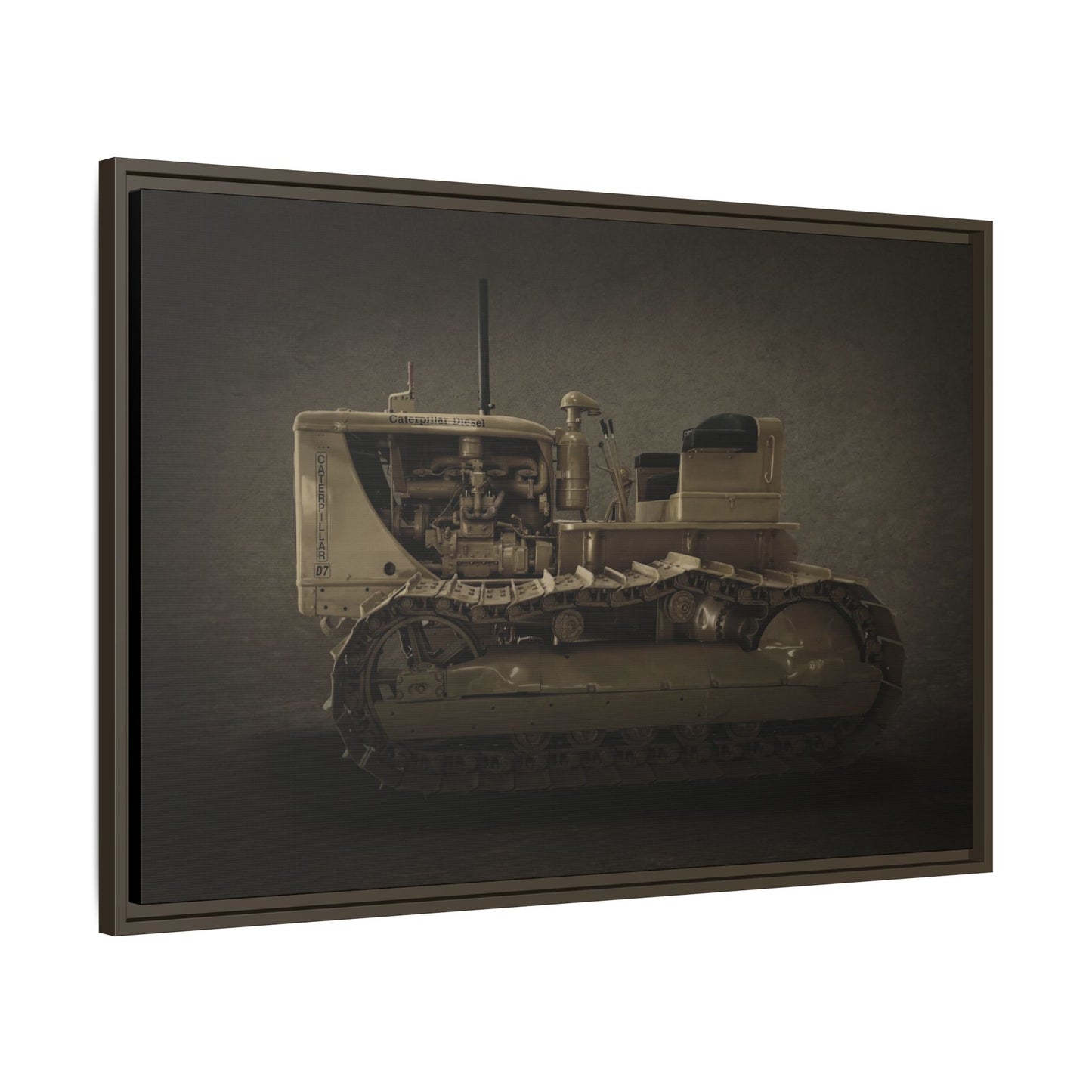 Classic D7 Crawler Photo Art on Framed Canvas