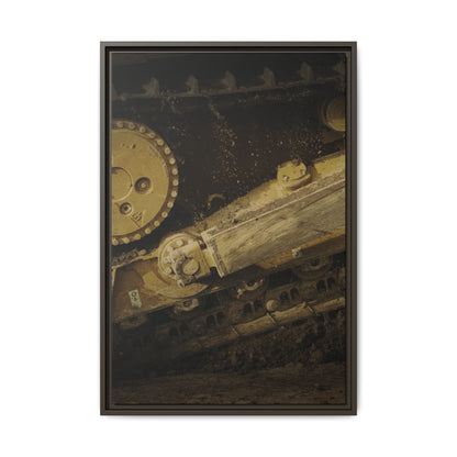 D6 Undercarriage Closeup Triptych| Framed | Right Panel