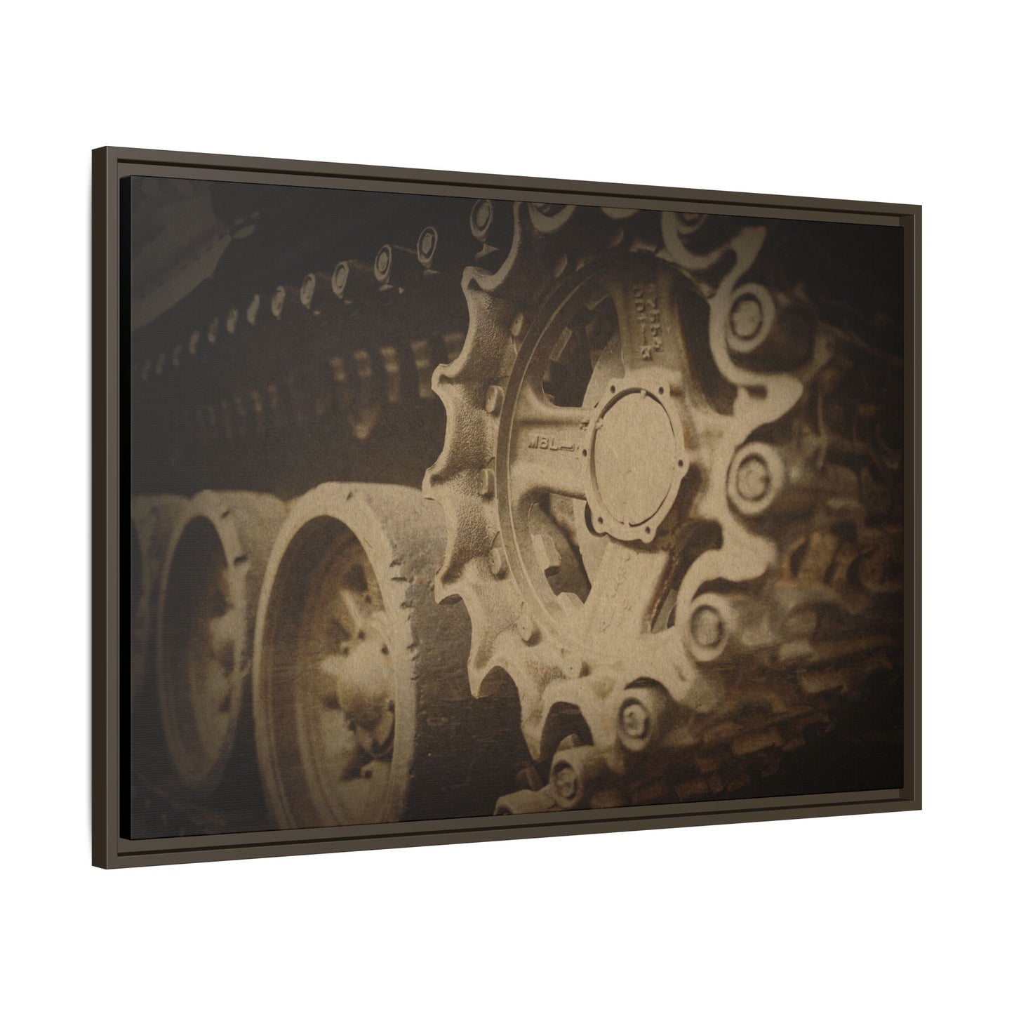 Weathered Crawler CloseUp | Framed Wall Art on Stretched Canvas