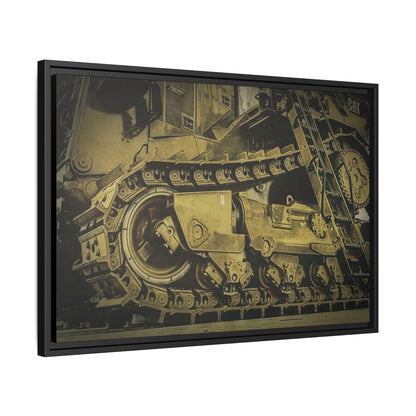 Big D11 Dozer Detail | Photo Art on Framed Canvas