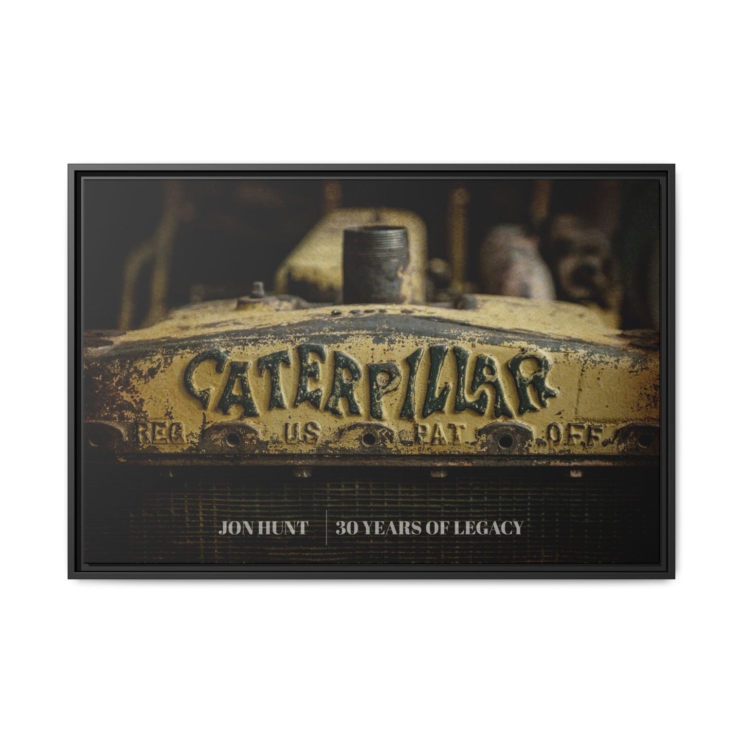 Personalized - Jon Hunt - Crawler Grill | Photo Wall Art on Framed Canvas