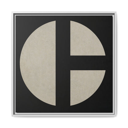 C Moon - CLEAN  | Framed Wall Art on Stretched Canvas