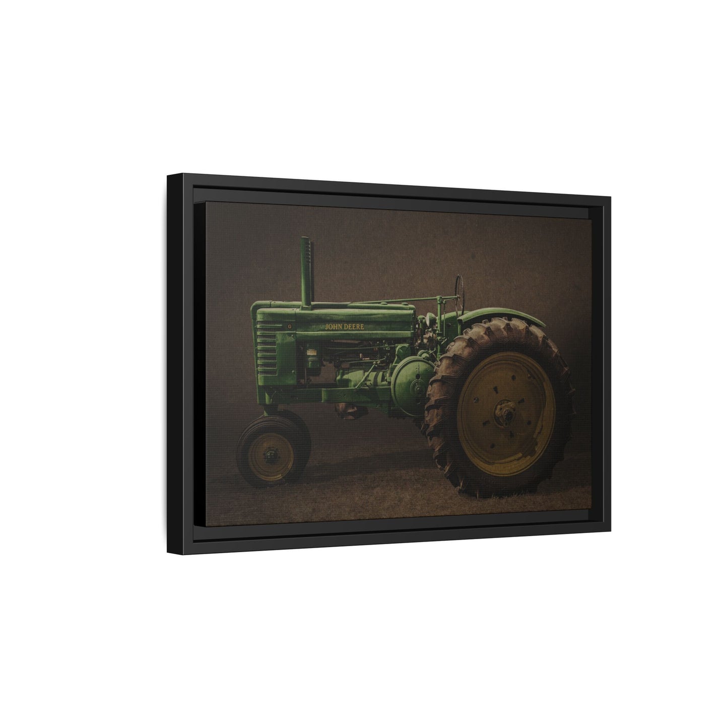 Vintage John Deere Model G | Framed Wall Art on Stretched Canvas