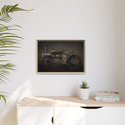 Vintage CASE 65 HP Tractor Photo Wall Art on Canvas