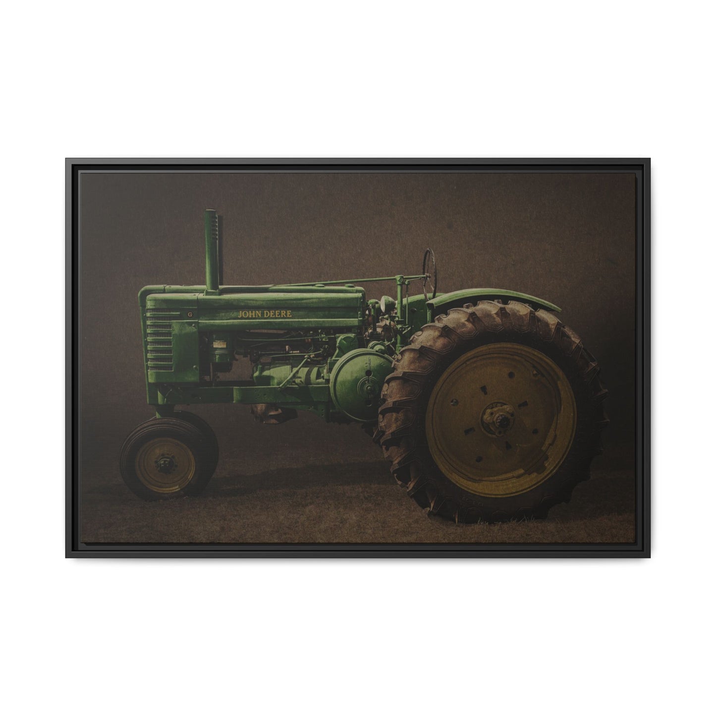 Vintage John Deere Model G | Framed Wall Art on Stretched Canvas