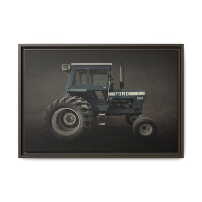Vintage Ford 8600 Tractor Photo Wall Art on Canvas