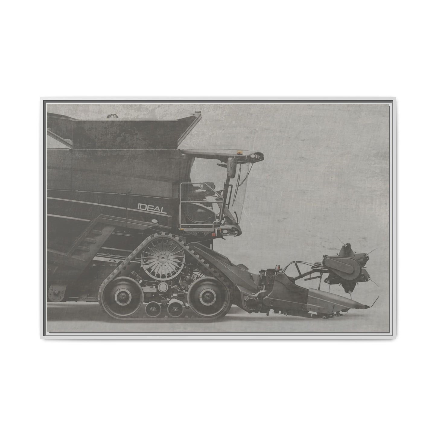 Fendt Ideal Side View | Framed Photo Wall Art on Canvas