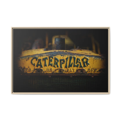 Vintage  Crawler Grill | Framed Wall Art on Stretched Canvas