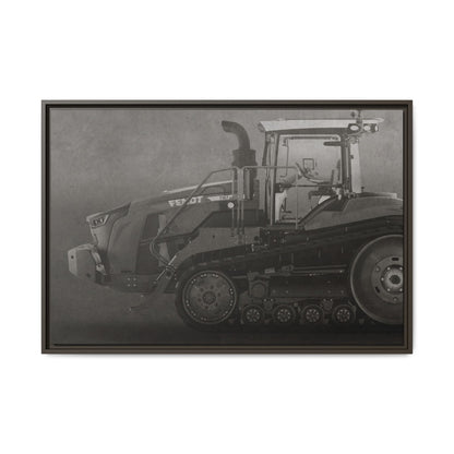 Fendt 110 Track Side View | Framed Photo Wall Art on Canvas