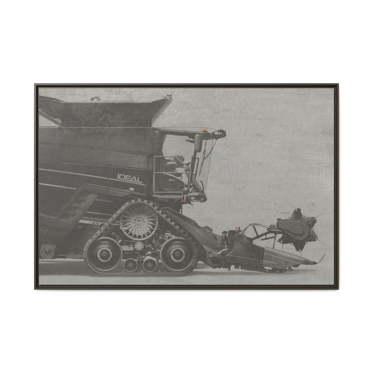Fendt Ideal Side View | Framed Photo Wall Art on Canvas