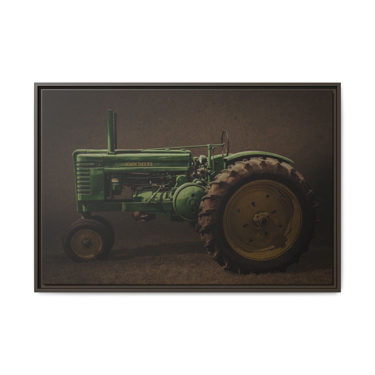 Vintage John Deere Model G | Framed Wall Art on Stretched Canvas