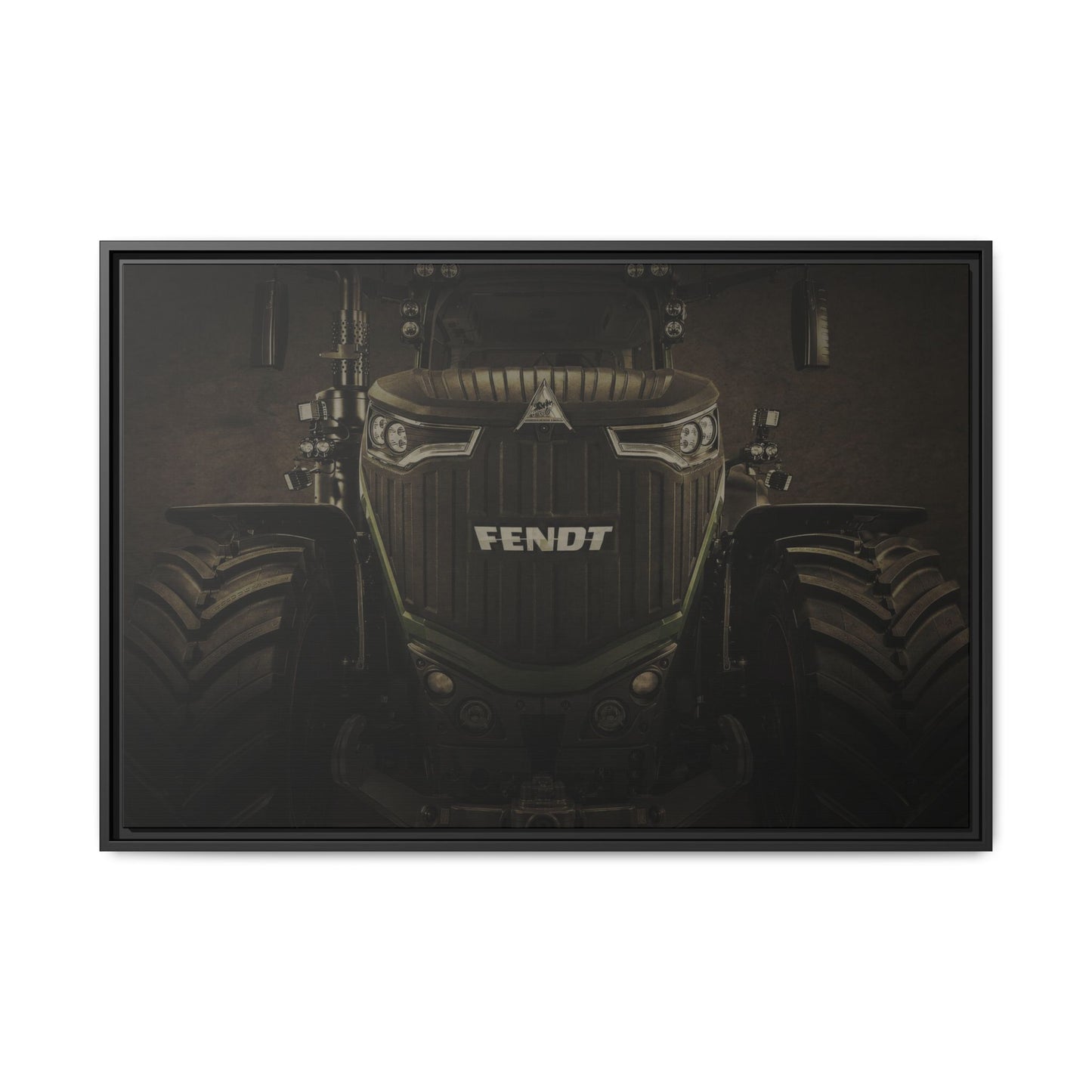 Fendt 1000 Coming At You | Framed Wall Art on Stretched Canvas