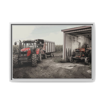Massey Ferguson Legacy Photo Wall Art on Framed Canvas