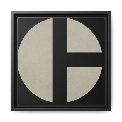 C Moon - CLEAN  | Framed Wall Art on Stretched Canvas
