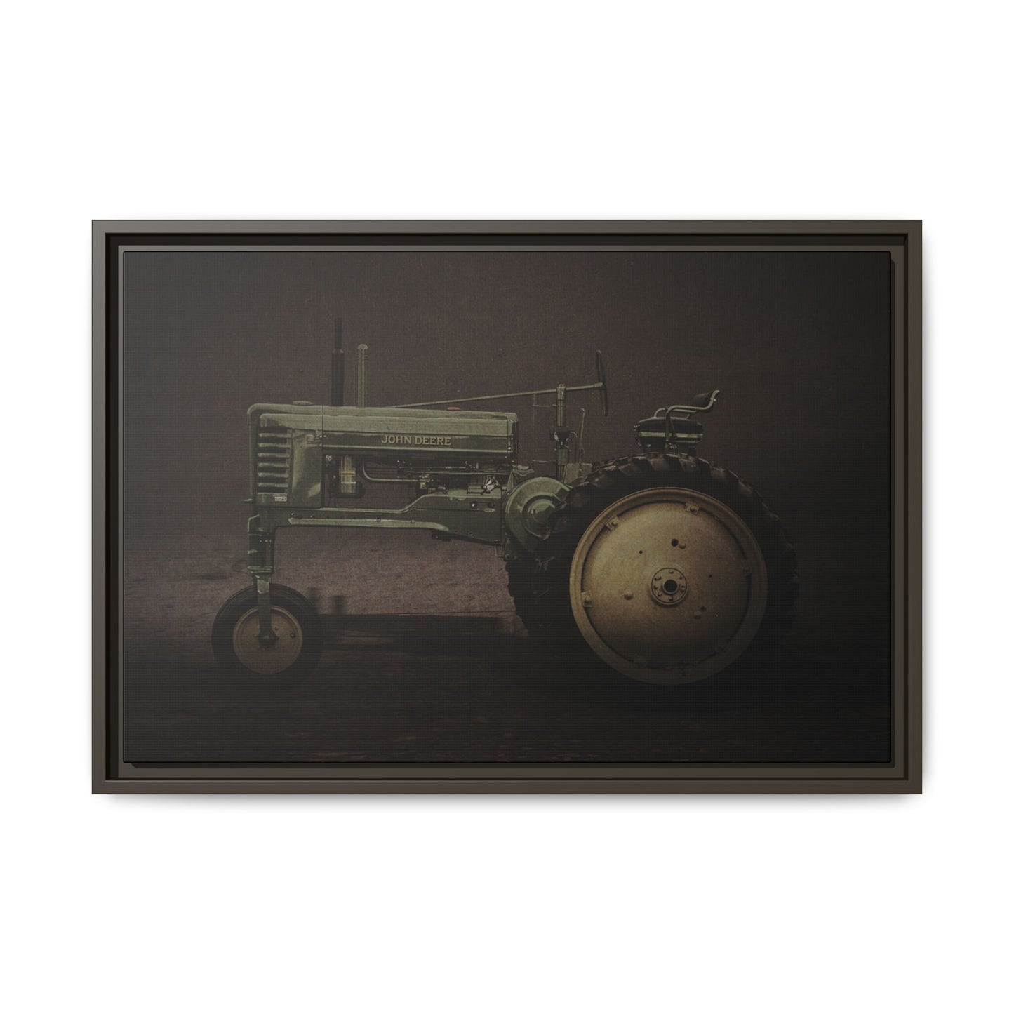 Vintage 1949 John Deere Model B High | Framed Wall Art on Stretched Canvas