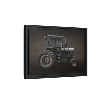 Vintage Ford 8600 Tractor Photo Wall Art on Canvas