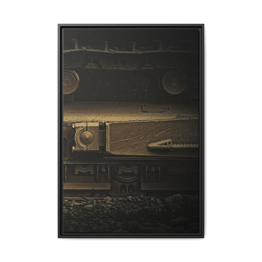 Dramatic Undercarriage | FRAMED |  Right Panel