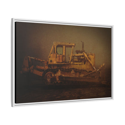 Classic D8 Dozer | Framed Wall Art on Stretched Canvas