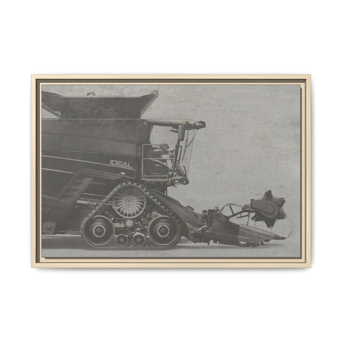 Fendt Ideal Side View | Framed Photo Wall Art on Canvas
