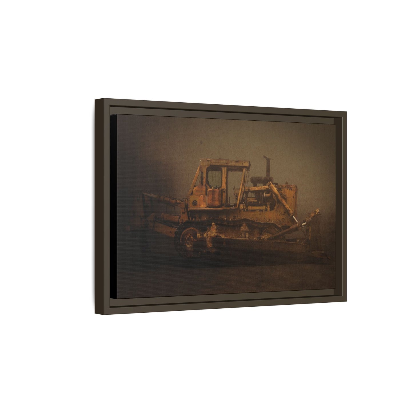 Classic D8 Dozer | Framed Wall Art on Stretched Canvas