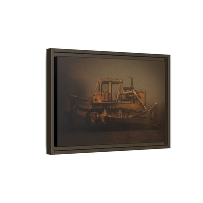 Classic D8 Dozer | Framed Wall Art on Stretched Canvas