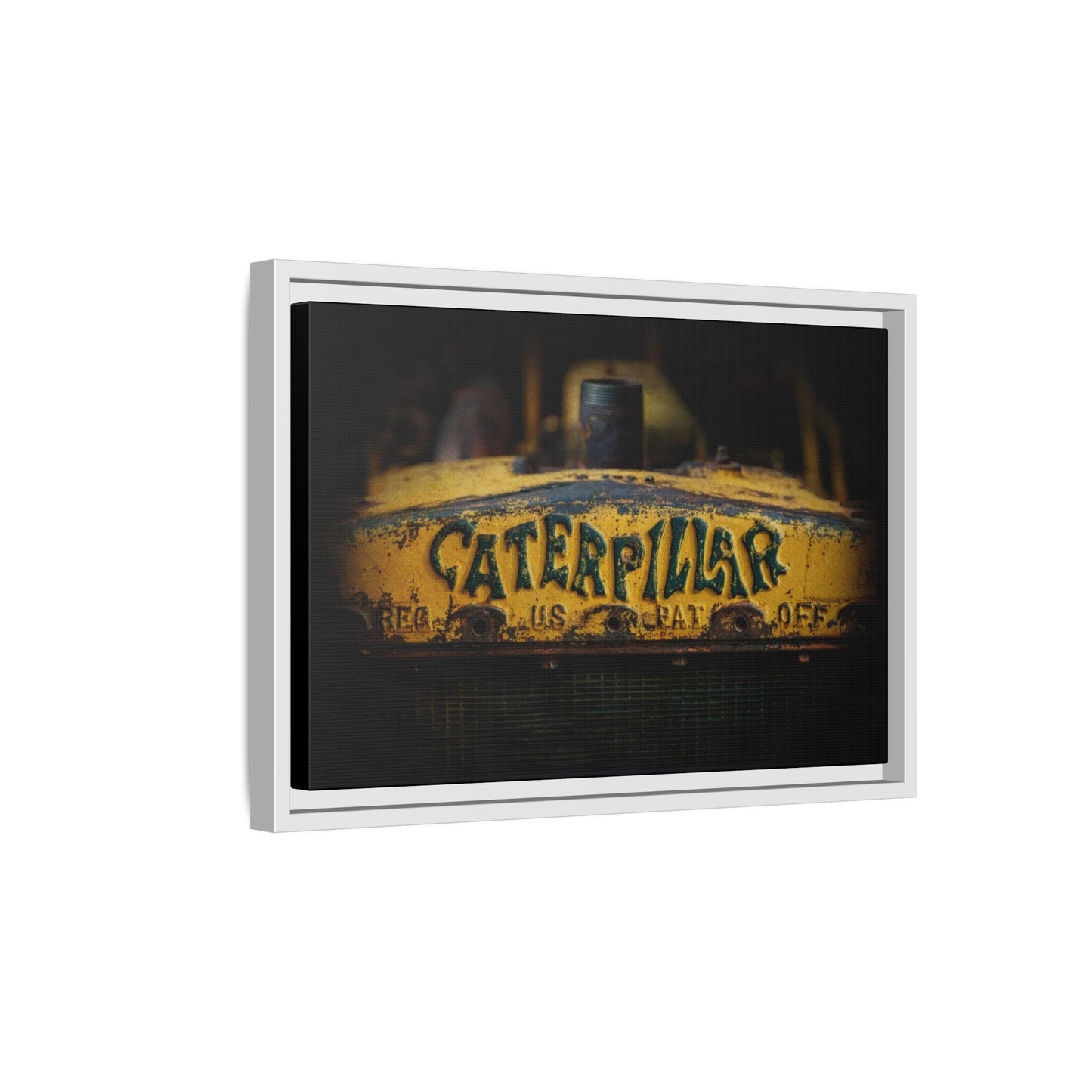 Vintage  Crawler Grill | Framed Wall Art on Stretched Canvas