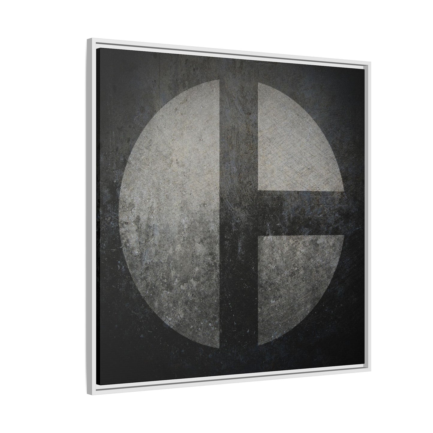 C Moon  | Framed Wall Art on Stretched Canvas