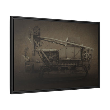 Vintage Military  D7 Diesel Ten | Photo Wall Art on Canvas