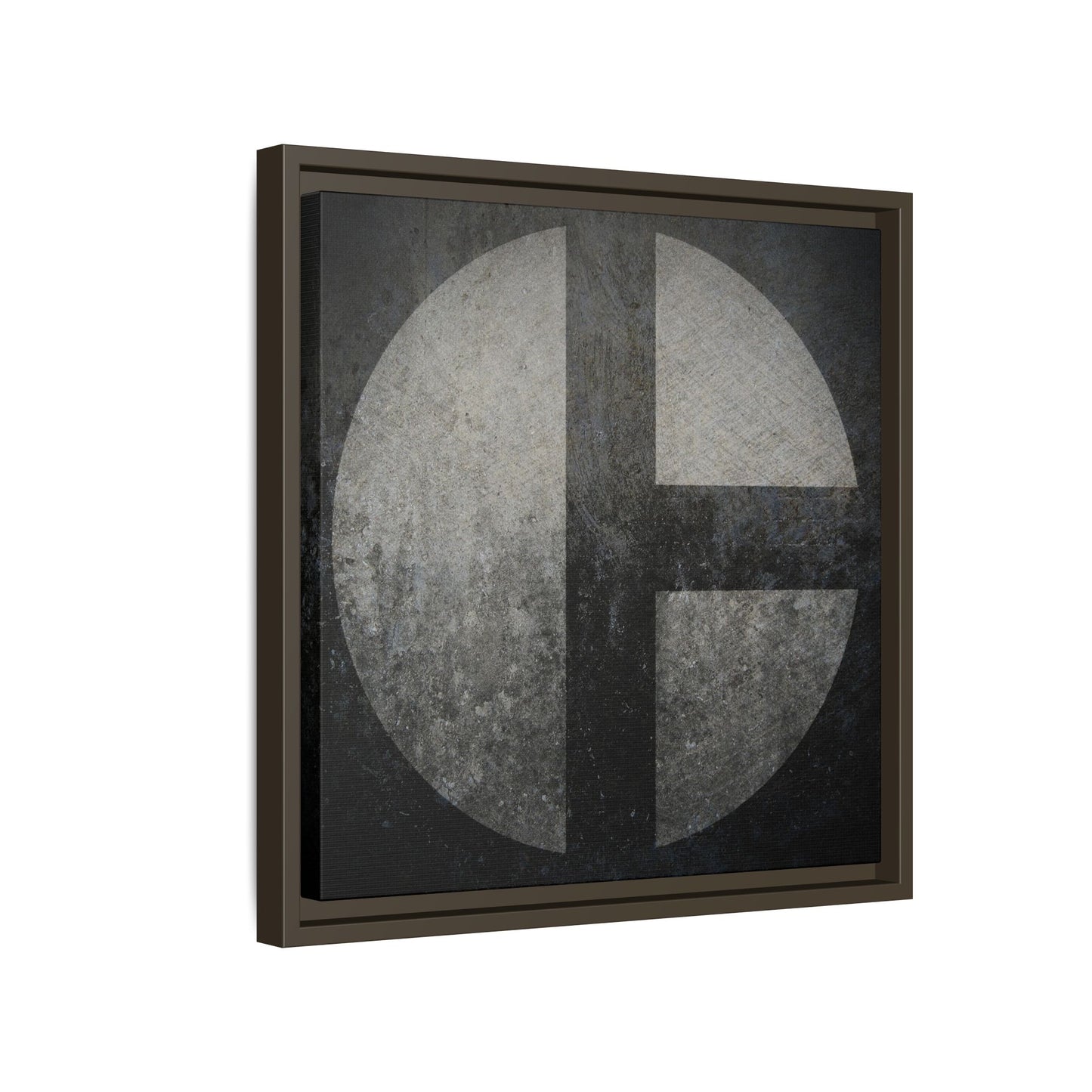 C Moon  | Framed Wall Art on Stretched Canvas
