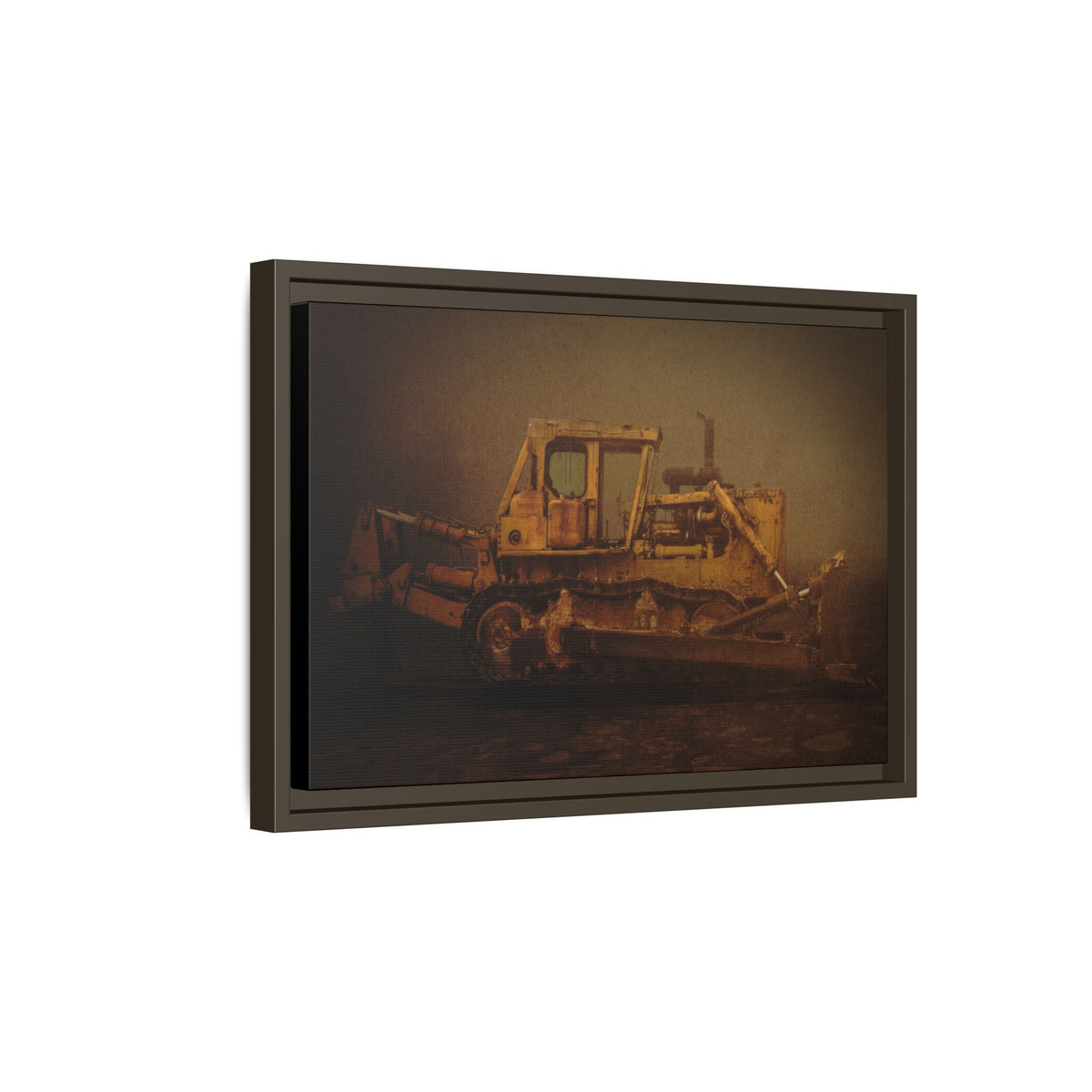 Classic D8 Dozer | Framed Wall Art on Stretched Canvas