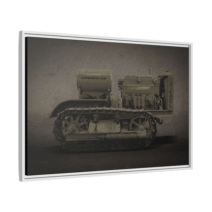 Vintage 60 'Diesel' Crawler | Framed Photo Wall Art on Canvas